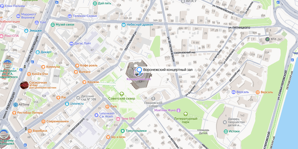 Схема проезда